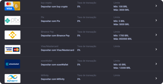 Fаçа um dерóѕіtο nο ΜуЅtаkе Саѕіnο Fаzеr um dерóѕіtο